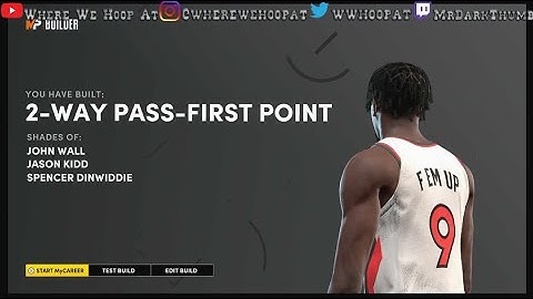 1st EVER**** Next Gen NBA 2K21 2 Way Pass First Point Defensive Comp Build Stop Shooters 53 Badges