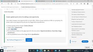 Create Global Quick Actions