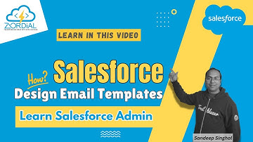 Learn to design Email Templates in Salesforce | 4 types | Text | HTML | Custom | Visualforce