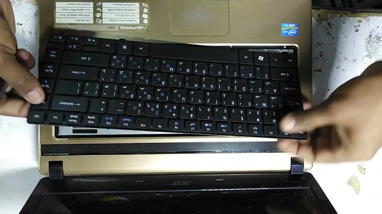 Power issue & repairing  Acer aspire 4752,Ms 2347 and DISASSEMBLY.