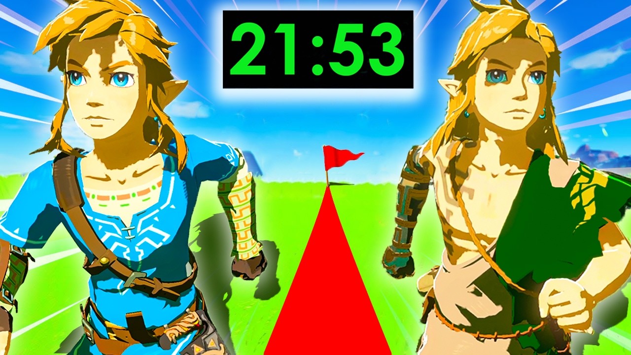 Zelda Speedrun BATTLE mit KRASSEN Glitches - Wer überlebt länger?