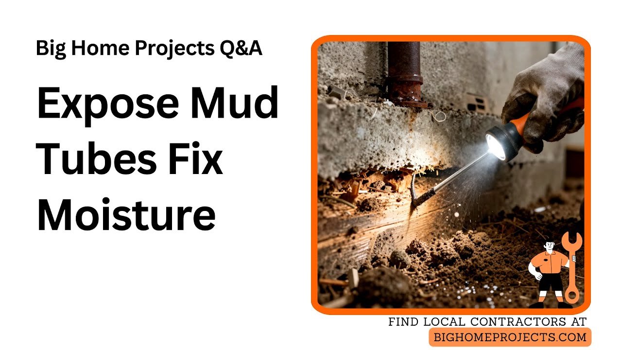 Mud Tube Exposure Soil Treatment Checklist For Termites