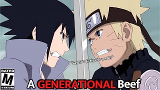 When Naruto And Sasuke Ran The Fade To Give Us The Most Bootleg Version Of Their Final Valley Fight