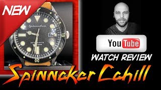 Spinnaker Watch Review: Cahill SP-5033-04 Vintage Style Diver