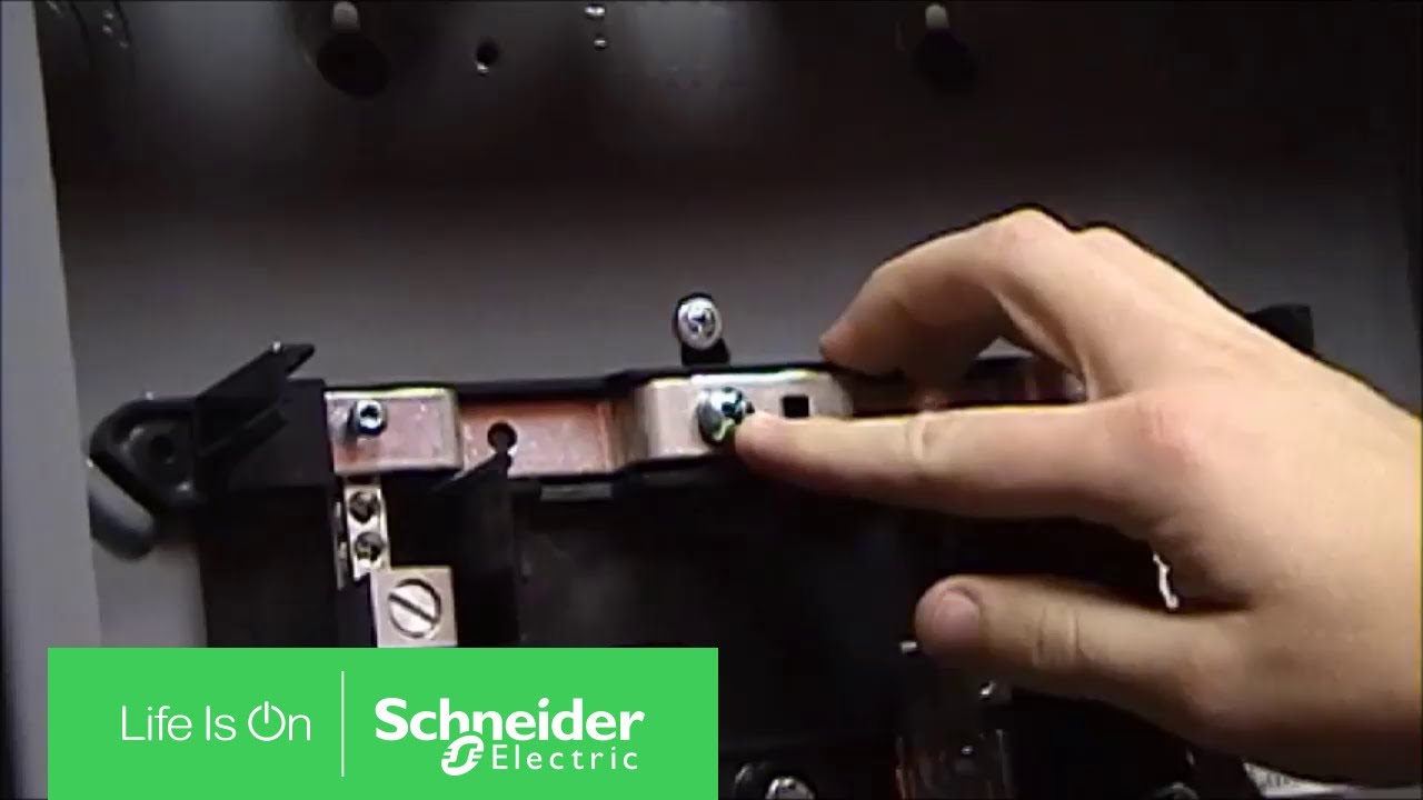 Installing Bonding On Homeline Load Centers Schneider Installing Bonding On Homeline Load Centers Schneider Electric Support