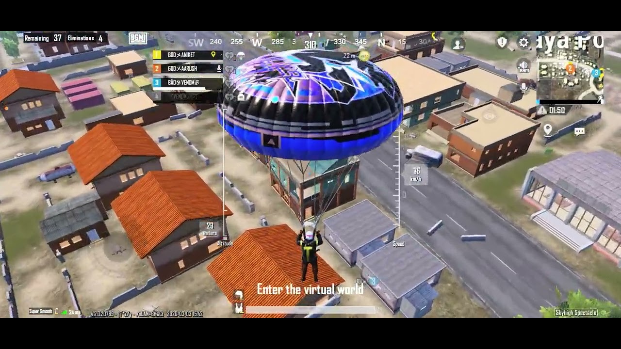 Solo 5 Kills 🔥🔥 Won The match 