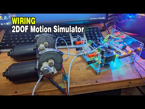 Wiring 2DOF Motion Simulator