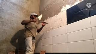 كيفية تركيب السيراميك بالمادة اللاصقه سيما كول Installing tiles with adhesiveHow to install ceramics