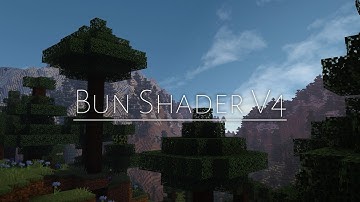MCPE SHADER | BUN SHADER V4 | MCPE 1.18