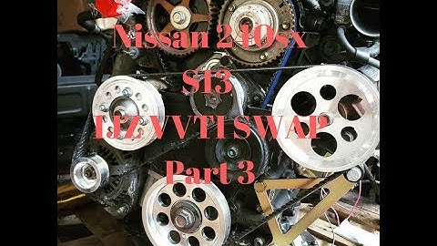 Nissan 240sx 1JZ VVTI Swap Part 3