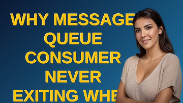 Magento: why message queue consumer never exiting when --max-messages specified?