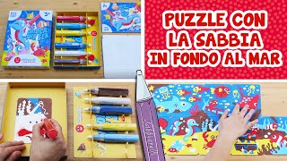 COLORA con la SABBIA e crea il PUZZLE IN FONDO AL MARE! screenshot 5