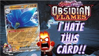 Glimmora ex is so good, and I hate it!! (Obsidian Flames Deck profile)