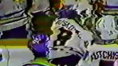 Brian Sutter vs Terry Ruskowski March 28, 1982