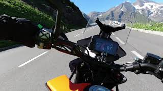 Uncut: Grossglockner High Alpine Road on KTM 390 Adventure - ENGINE sound only