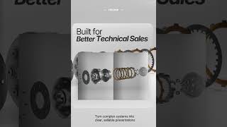 Turn Complex Parts into Professional Sales Presentations