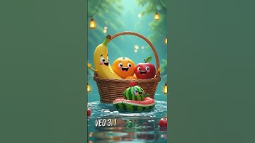 Sora 2 vs Veo 3.1 vs Grok vs Wan 2.5: 🍉Fruit Jump Party! Which AI Wins the Splash Physics Challenge?