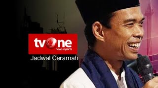 Download lagu Jadwal Ceramah Indonesia Betasbih TVONE Ustadz Abdul Somad