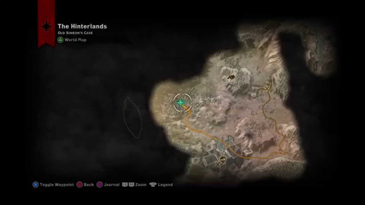 Dragon Age Inquisition: Red jenny cache location (hinterlands)