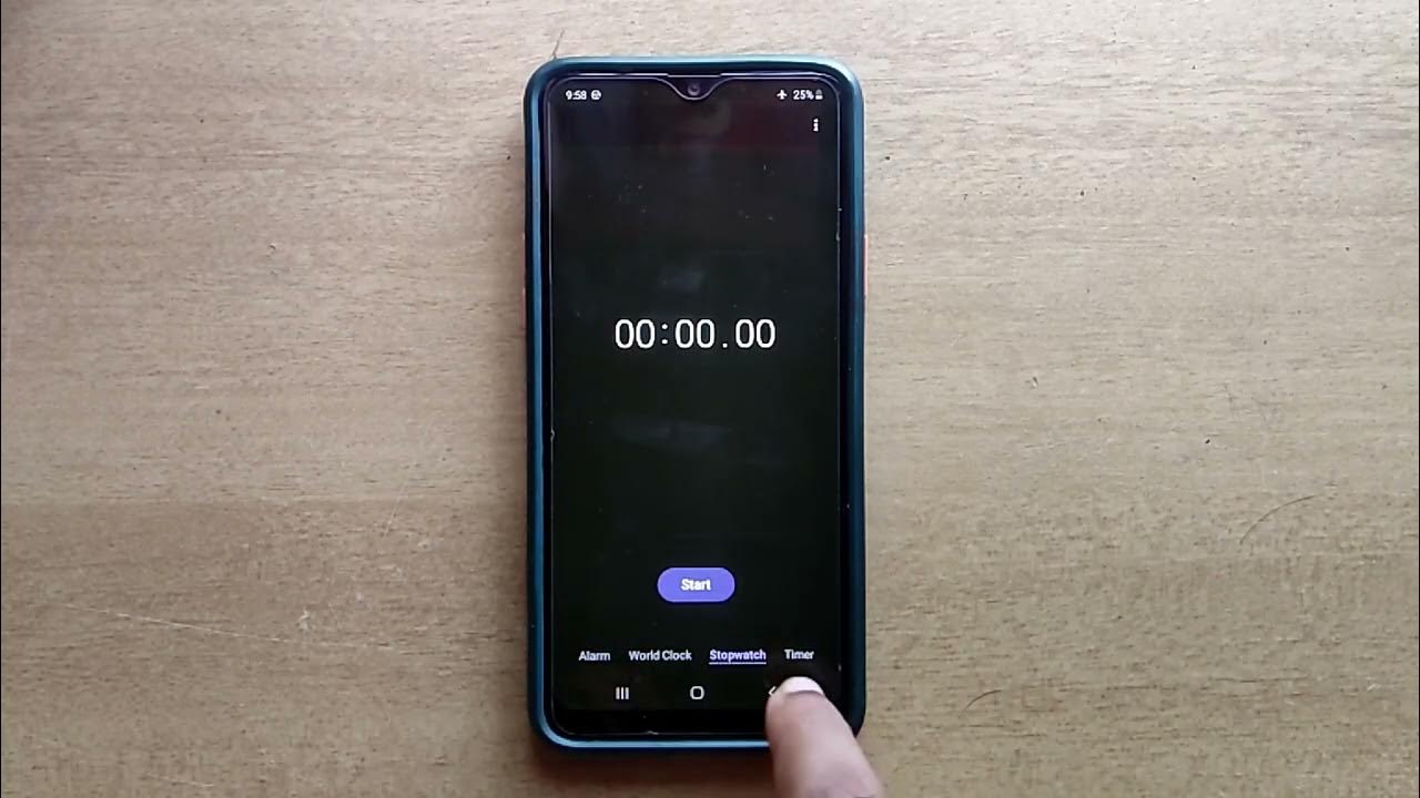 How To Use Stopwatch On Garmin