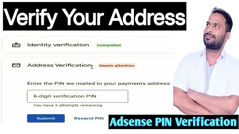 Verify your address to receive payments from Google AdSense. AdSense Pin verification. AdSense Money