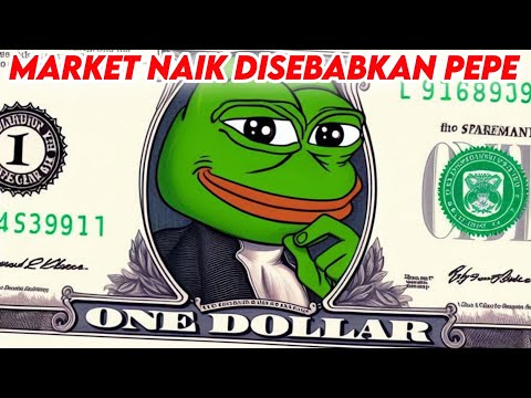 HEBAT!! TERNYATA MARKET CRYPTO BULLISH KARNA PEPE YANG MENDORONG - PREDIKSI HARGA PEPE HARI INI