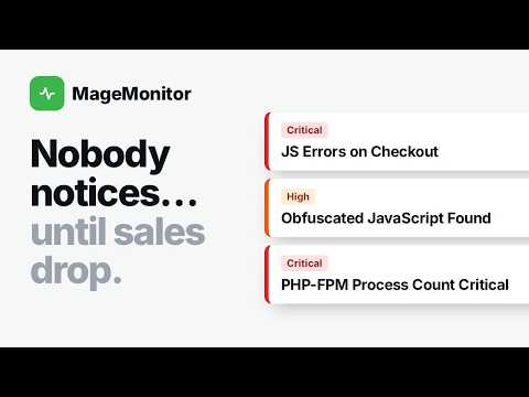 Is Your Magento Store Really Healthy? Meet MageMonitor for Magento 2