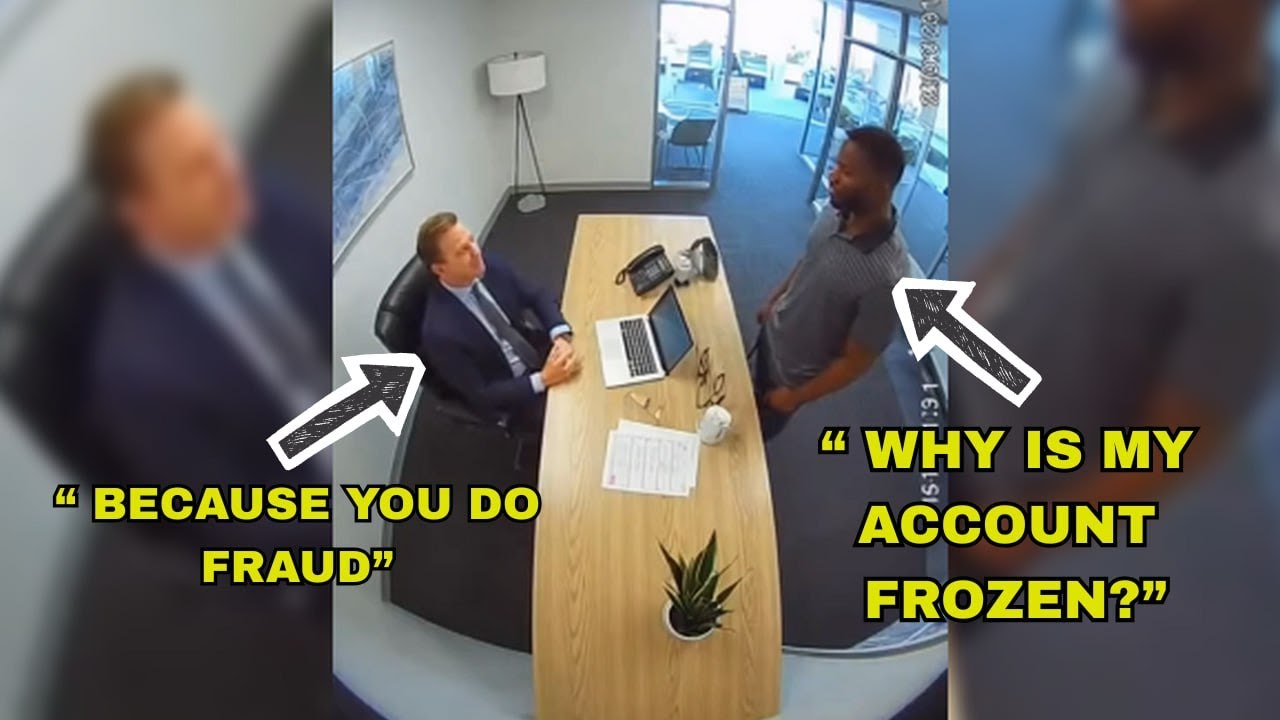 Банк заморозил счет чернокожего предпринимателя, заявив о «мошенничестве», — пять дней спустя бан...