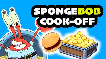 SpongeBob: Krusty Cook-Off - Gameplay Walkthrough [PART 9] - Grill Perfect Cheeseburgers iOS,Android