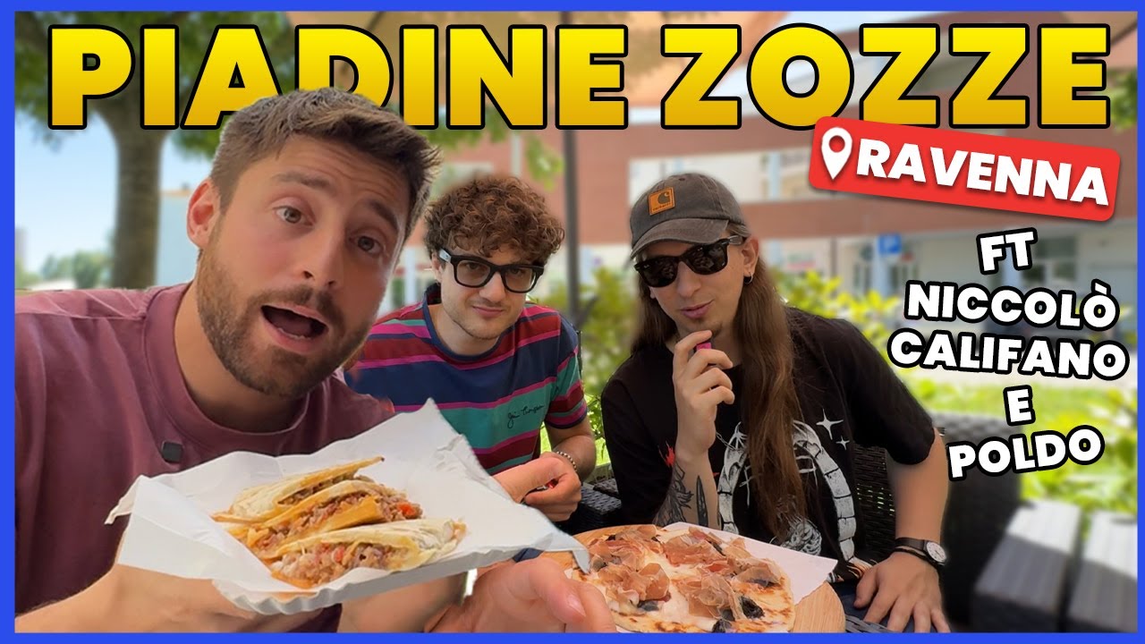 QUALI SONO le PIADINE MIGLIORI di RAVENNA? ft @Poldo e Niccolò Califano | PRATTQUELLO