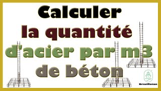 Comment calculer la quantité d'acier par m3 de béton screenshot 3