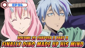 Dino decided to take action & save his friends after Shuna helped him realize | Volume 21 LN Series