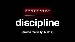 I Found The Formula For Self-Discipline (Literally)