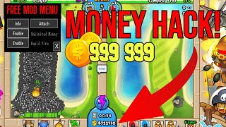 BTD BATTLES MONEY HACK! Bloons TD Battles MOD MENU [6.20.1]