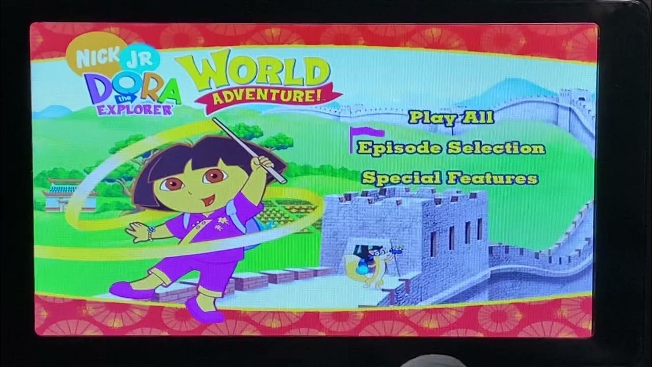 Dora The Explorer World Adventure 2006 DVD Menu Walkthrough YouTube