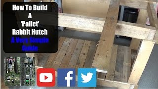 In this video we show some simple woodworking tips while making the second part of a rabbit hutch. The wood we use is all from 