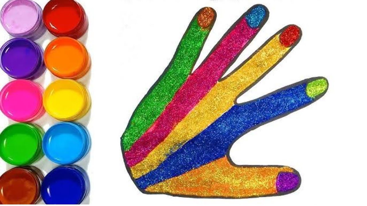 Hand Drawing Painting Coloring Step By Step - YouTube