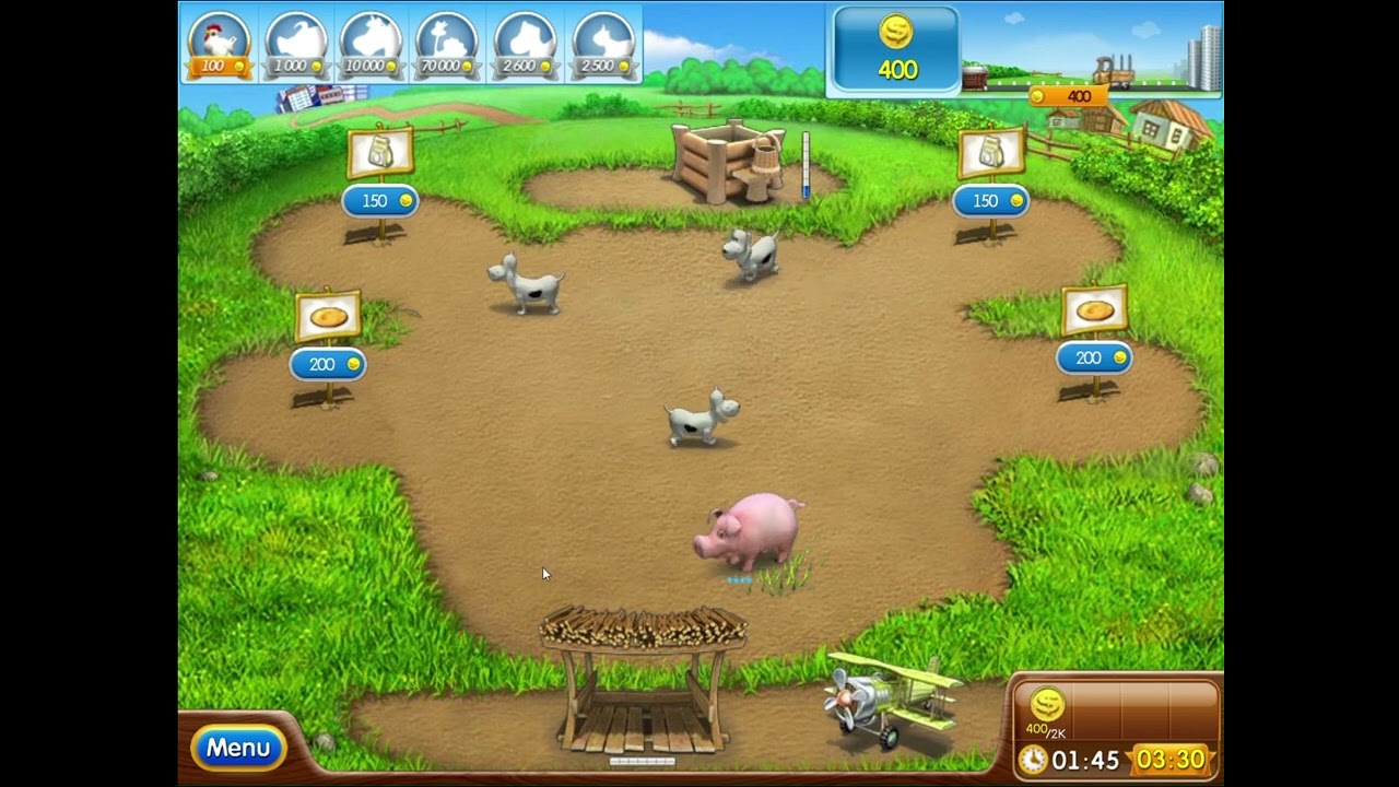 Farm Frenzy 2 Level 8