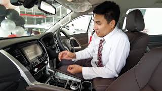 ปุ่มต่างๆใน Mitsubishi Pajero Sport