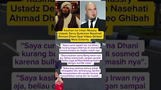Download Lagu USTADZ DERRY SULAIMAN NASEHATI AHMAD DHANI SOAL VIDIO GHIBAH MAIA ESTIANTY #shorts #viral #trending MP3 Download Lagu USTADZ DERRY SULAIMAN NASEHATI AHMAD DHANI SOAL VIDIO GHIBAH MAIA ESTIANTY #shorts #viral #trending MP3