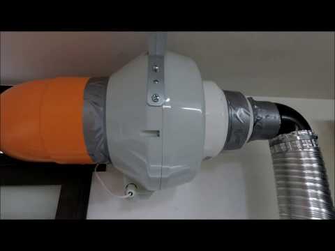 Sistema di aspirazione fumi di saldatura mig mma fai da te (welding fume extraction system homemade)