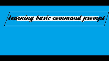 MS-DOS /comman prompt  pt.3