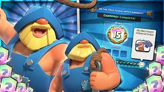 FISHERMAN DRAFT CHALLENGE! - LIVE - NEW EMOTE!! - Clash Royale
