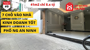 Bán Nhà Nguyễn An Ninh Mặt Tiền 5,5m Ô Tô 7 Chỗ Vào Nhà Kinh Doanh Tốt | Bán Nhà Hà Nội