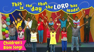 Inilah hari yang dijadikan Tuhan | Lagu Sekolah Minggu untuk Anak Bahasa Inggris | Lagu Kristen Anak