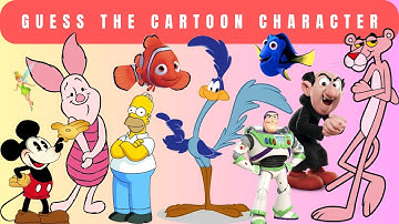 🧩 Guess the Cartoon Character Quiz | Can You Name Them All? 🎬