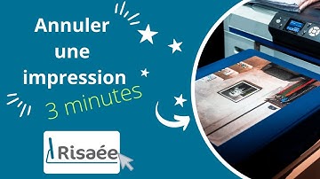 Supprimer une impression