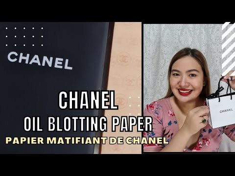 CHANEL Oil Blotting Paper  PAPIER MATIFIANT DE CHANEL