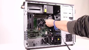 Lenovo ThinkSystem ST250 V2/V3 installing a simple swap drive backplate