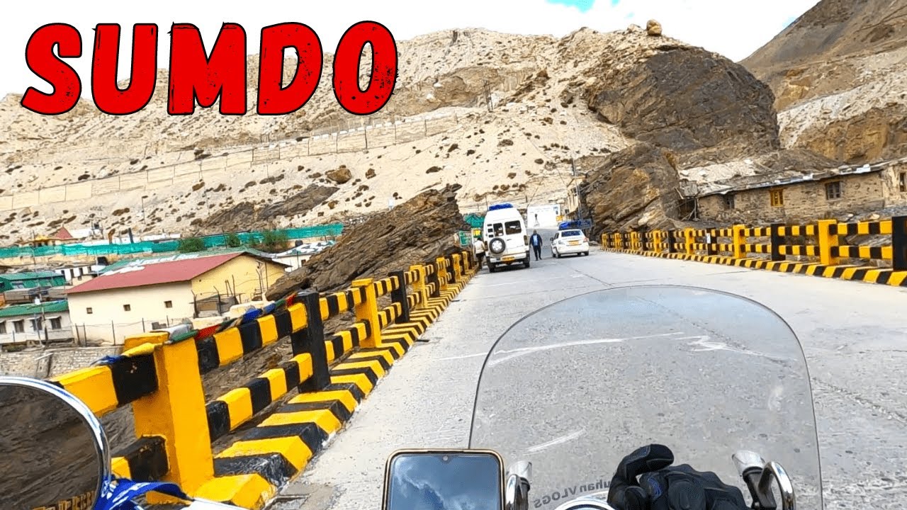 Sumdo Check Post | SPITI Valley SOLO Bike Ride @BPSchauhanVLOGS - YouTube